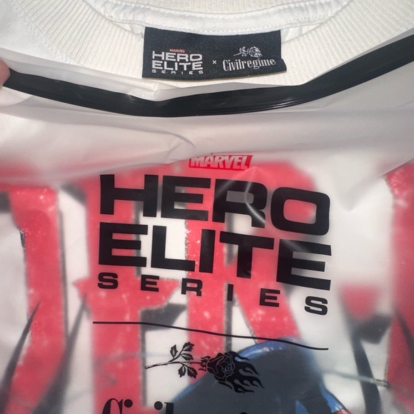 CIVIL REGIME X DARC SPORT X MARVEL SPIDERMAN “SPIDERMAN WEBS” SHIRT - Picture 11 of 11